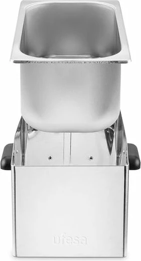 Fritezë UFESA Crusty Fry 3000 3 L 2000 W, inox/e zezë