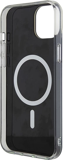 Mbështjellës Guess IML Iridescent MagSafe për iPhone 15 Plus / 14 Plus 6.7", multicolor