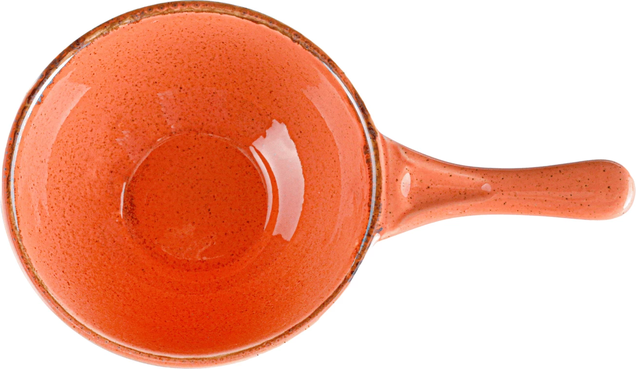 tenxhere porcelani, Porland, Seasons Amber 160 mm, 650 ml, rezistencë 180°C, portokalli