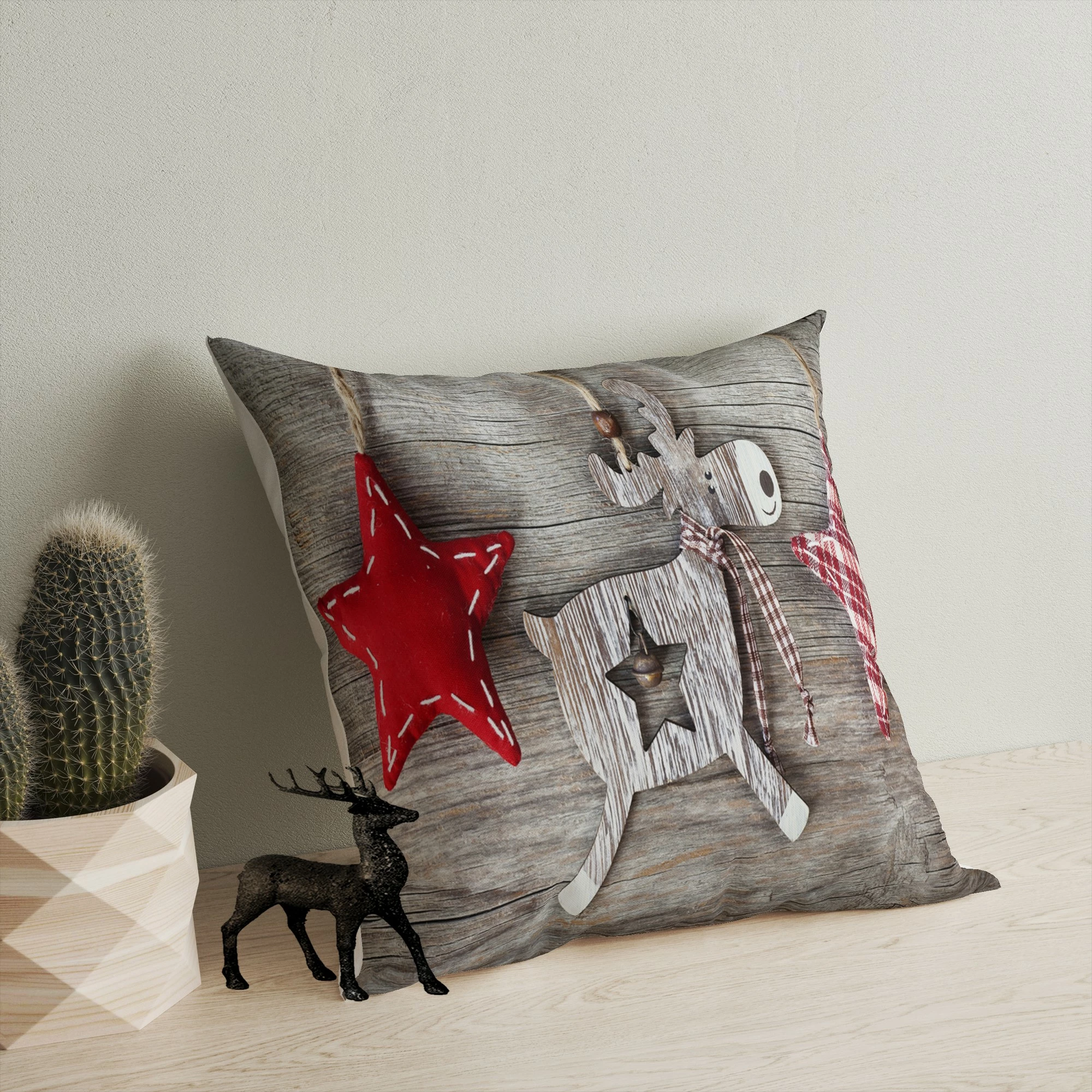 Jastëk dekorativ Aberto Design, YY20236, shumëngjyrësh, 43x43cm
