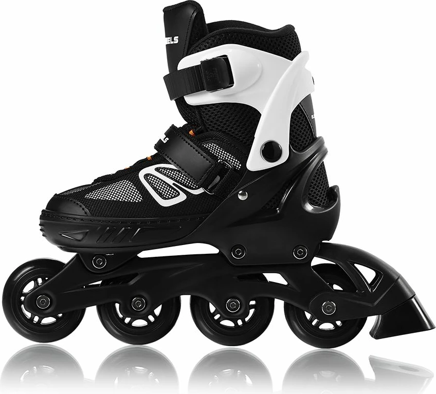 Patina inline Blackwheels Sonic e rregullueshme 36-39, portokalli-zi