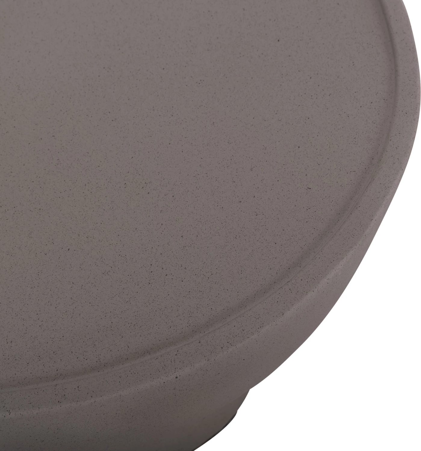 Tavolinë kafeje PIRSON, fibër-cement, ngjyrë gri, FH18155.03, 60x36cm