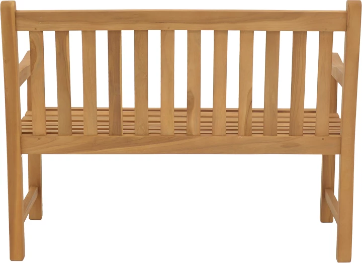 Divan Nat dru teak, ngjyrë natyrale, 120x57x96cm