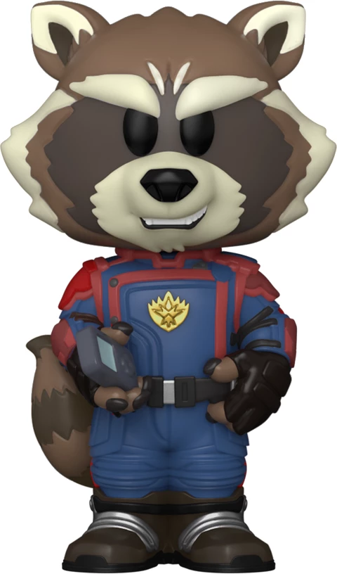 Figurinë Vinyl Soda Funko Marvel GOTG3 Rocket me Chase