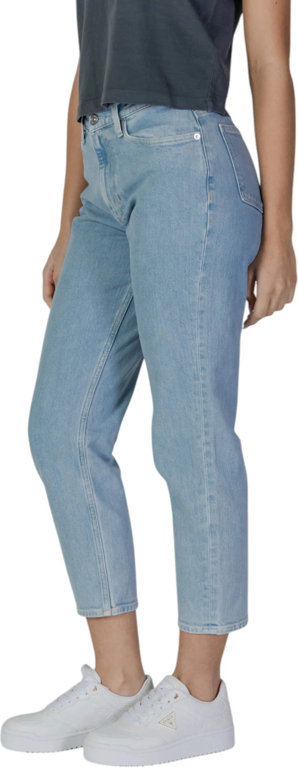 Xhinse për femra Calvin Klein Jeans MOM J20J224516, denim e çelët [Madhësia: W32 L28]