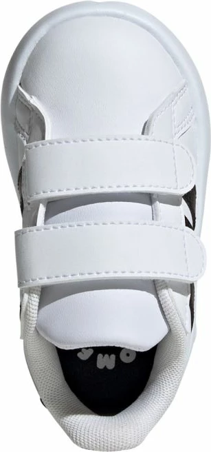 Këpucë për fëmijë adidas, të bardha dhe të zeza [Madhësia: 24]