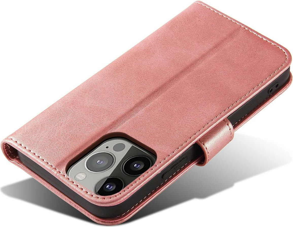 Mbështjellës magnetik Hurtel për Xiaomi Redmi Note 12 5G / Poco X5 5G, flip, portofol, rozë