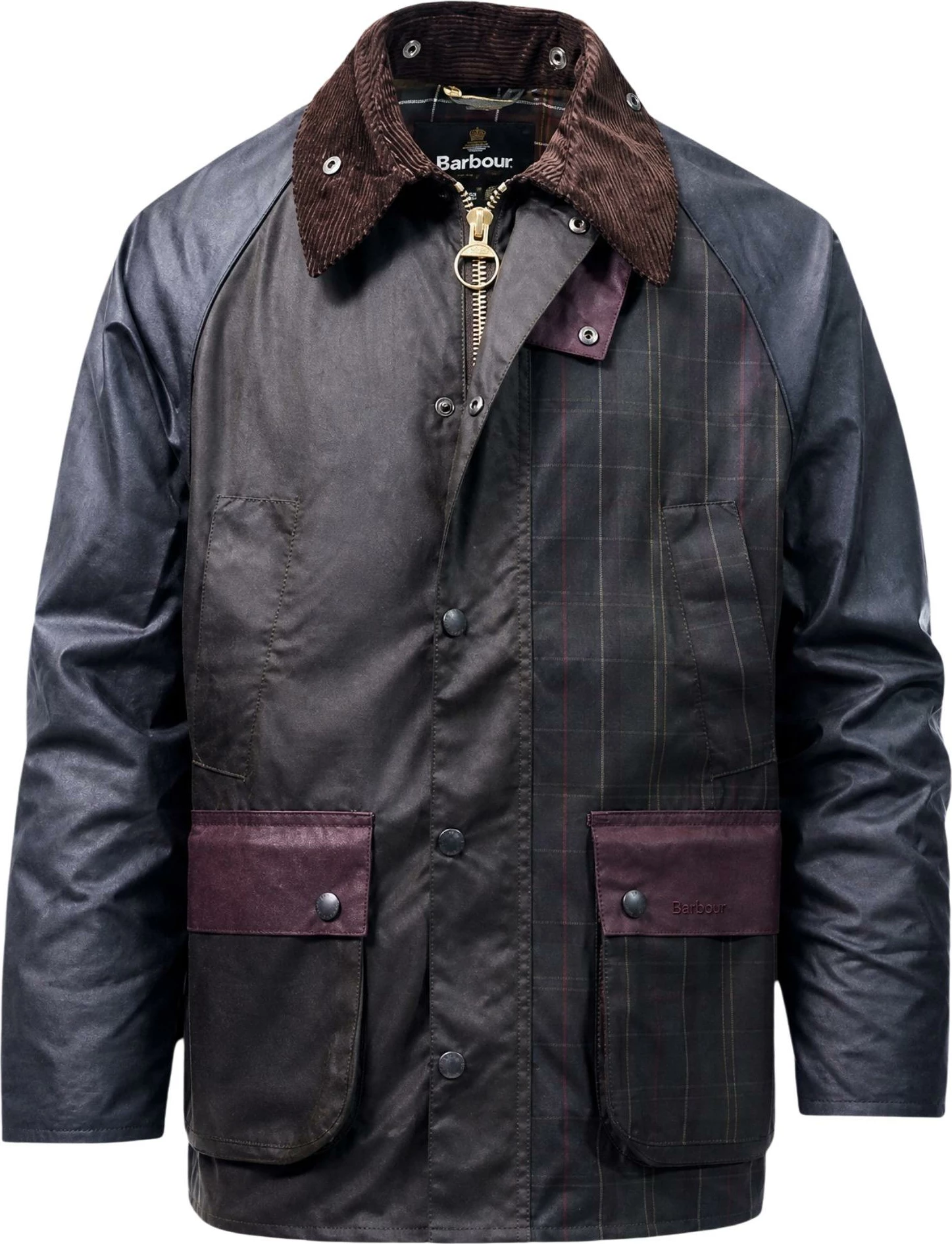 Jakne për meshkuj Barbour Patchwork OS BDL Wax 262MMWX2500, kafe [Madhësia: 36]