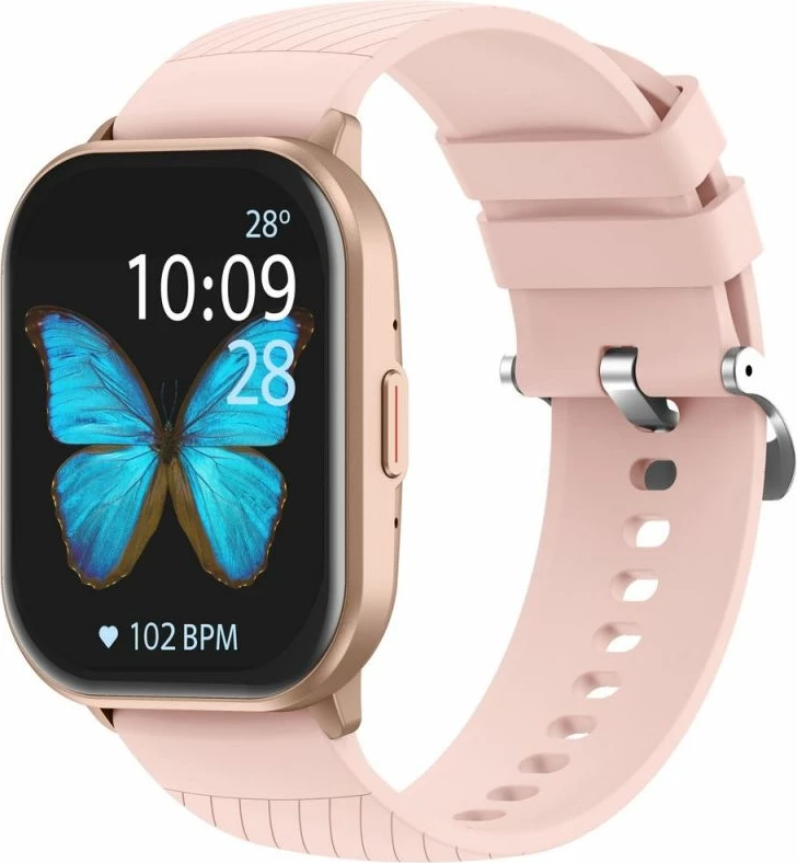 Smartwatch Gravity GT43-1, rrip rozë + byzylyk, femra