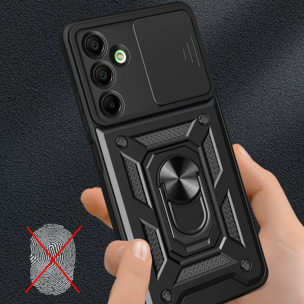 Mbështjellës Tech-Protect CamShield Pro për Samsung Galaxy A16 4G/5G, i zi