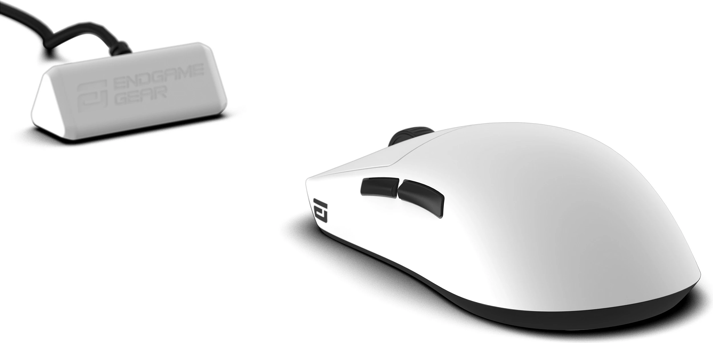 Maus gaming Endgame Gear OP1w 4K v2, wireless, 4000 Hz, e bardhë
