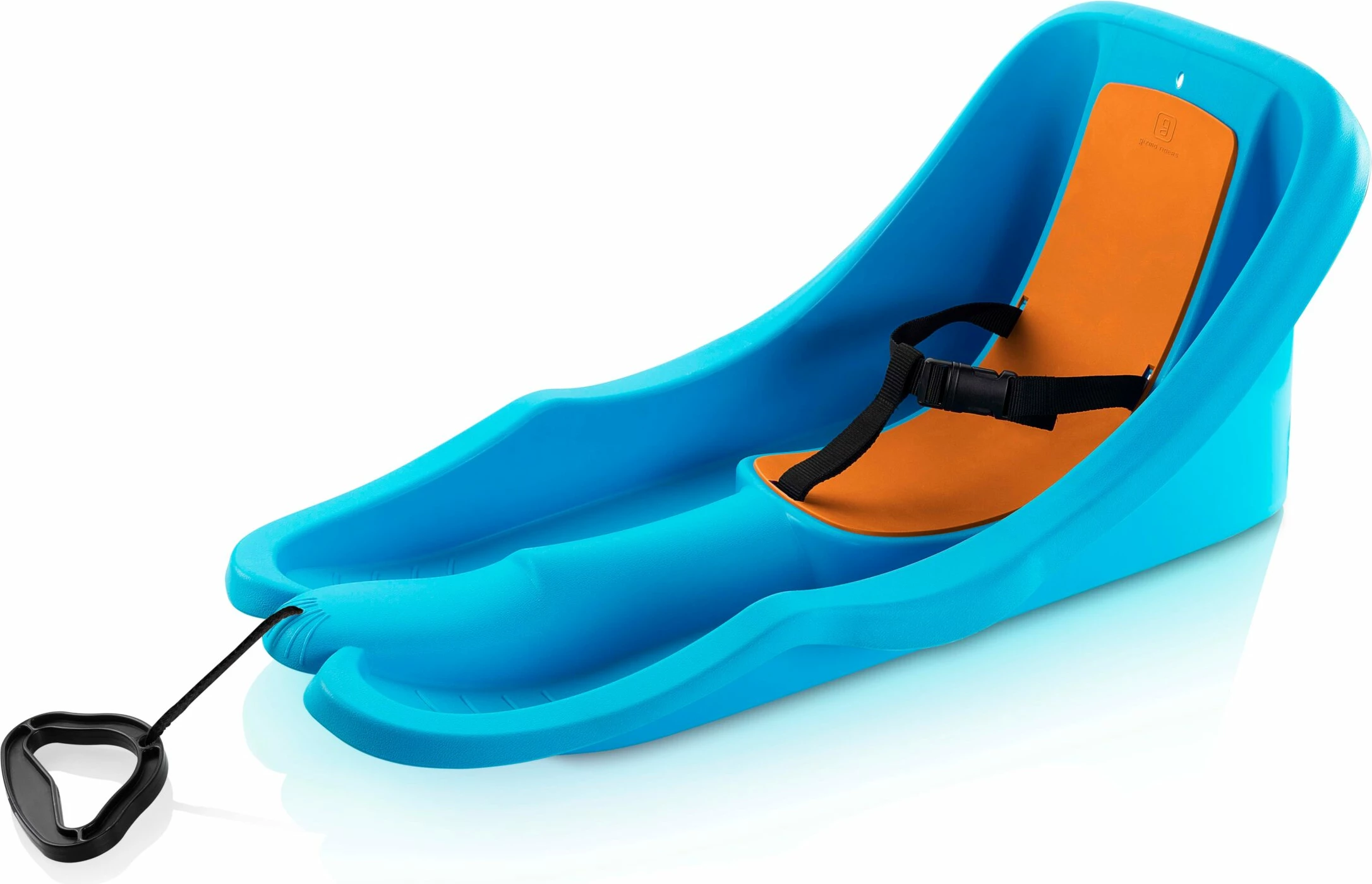 Sanka për fëmijë Gizmo Riders Baby Rider, deri 25 kg, 74 x 38 x 33 cm, mint/portokalli