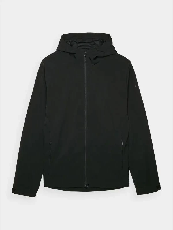 Jakne softshell për meshkuj 4F, e zezë [Madhësia: M]
