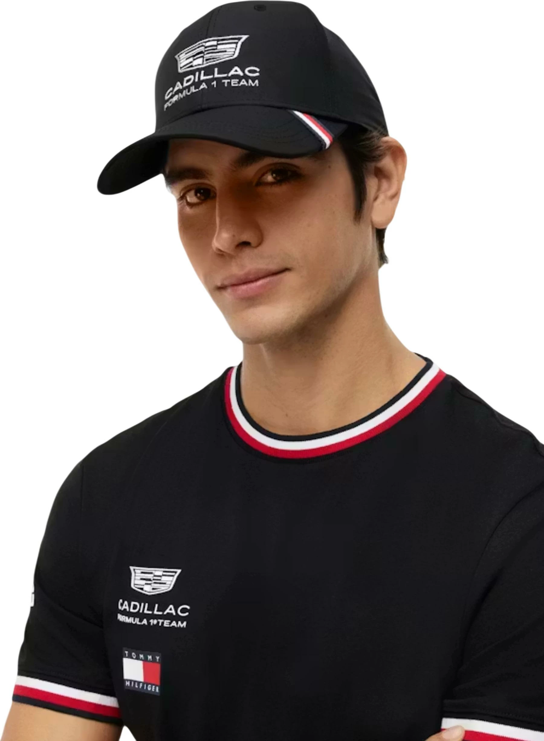 Kapelë bejsbolli për meshkuj Tommy Hilfiger TH X CF1 Replica Cap AU0AU02093, e zezë