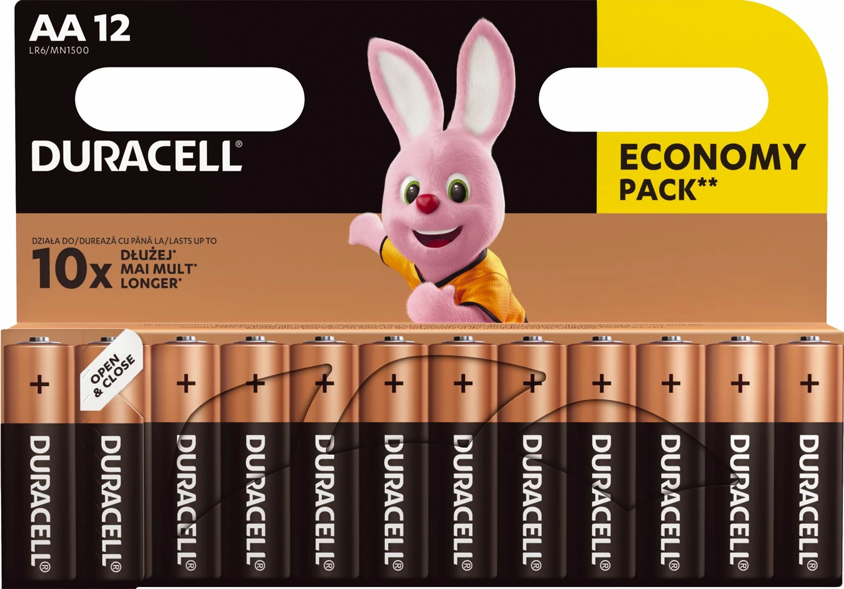 Bateri Duracell Basic AA/R6 1.5V, pako 12 copë