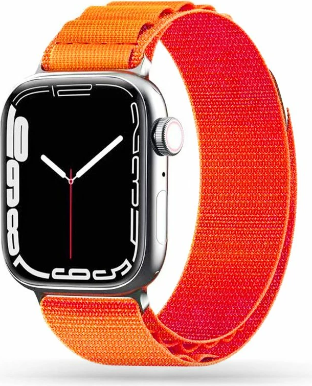 Rrip najloni për Apple Watch Tech-Protect Nylon Pro, 42/44/45/49 mm, Portokalli