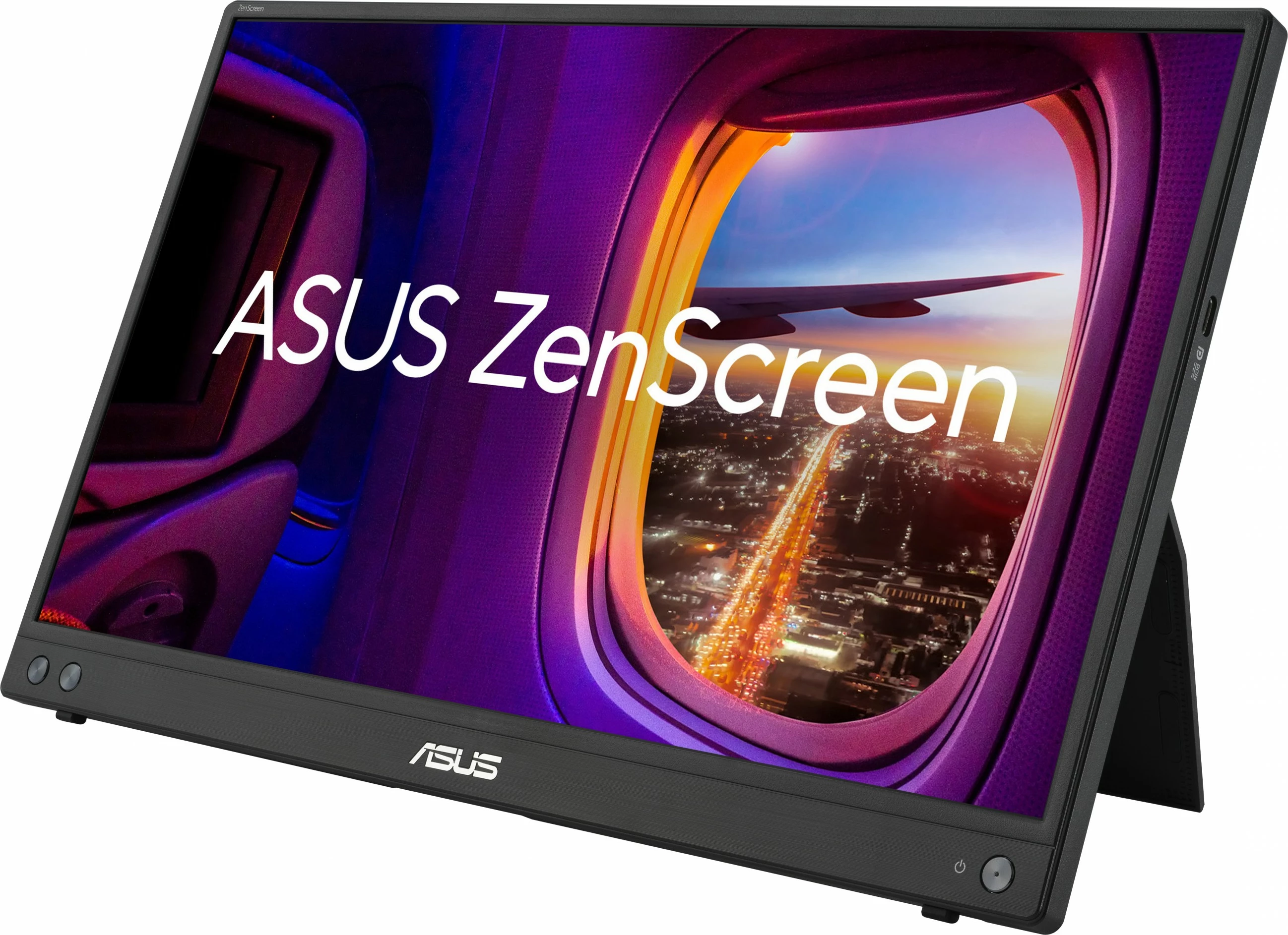 Monitor portativ ASUS ZenScreen MB16AHV, 15.6 inch, Full HD, IPS, i zi