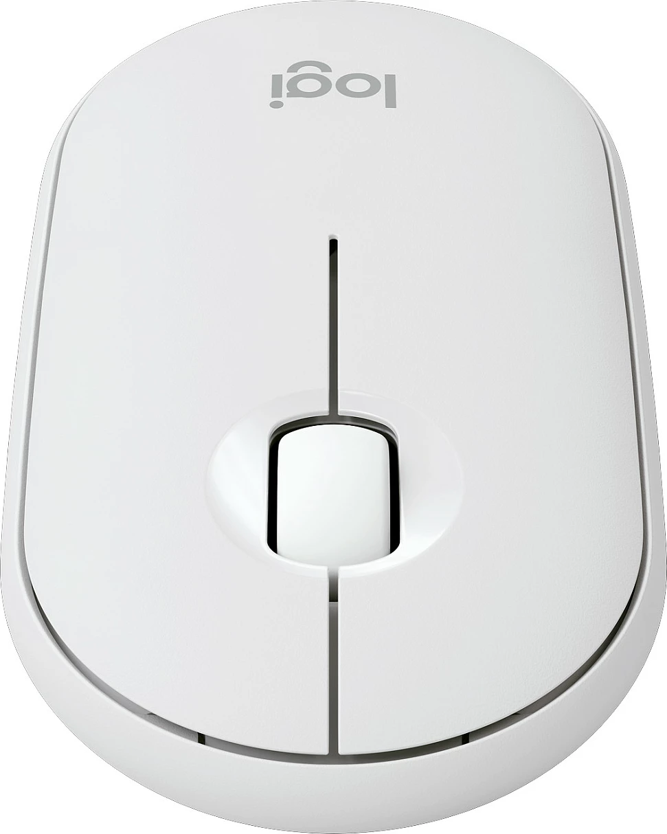 Maus Logitech Pebble 2 M350s, 4000 DPI, RF Wireless + Bluetooth, Bardhë