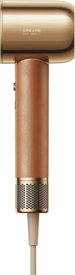 Tharëse flokësh Dreame Miracle, 1600W, ekran LCD, 4 nivele nxehtësie, gold