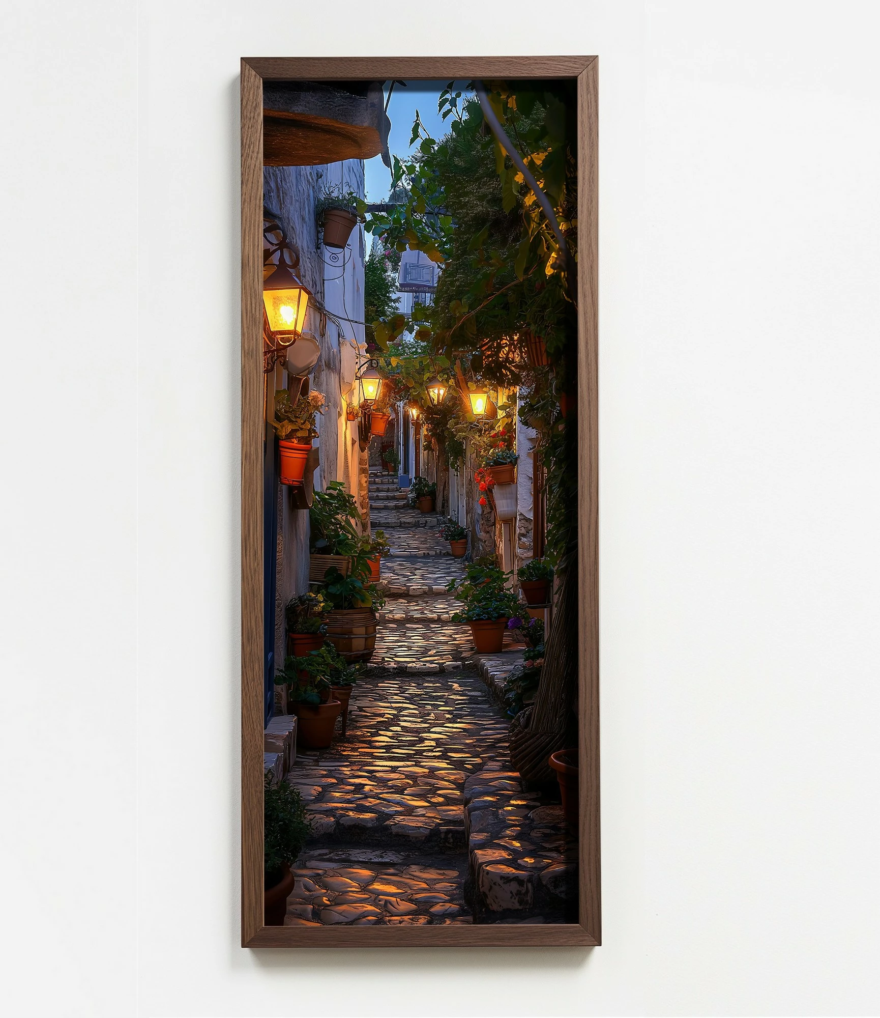 Pikturë dekorative me kornizë MDF, shumëngjyrëshe, LONG032-S/120-40, 40x120cm