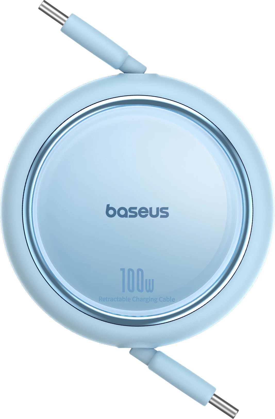 Kabllo Baseus Free2Draw Mini USB-C në USB-C, 100W, 1m, kaltër