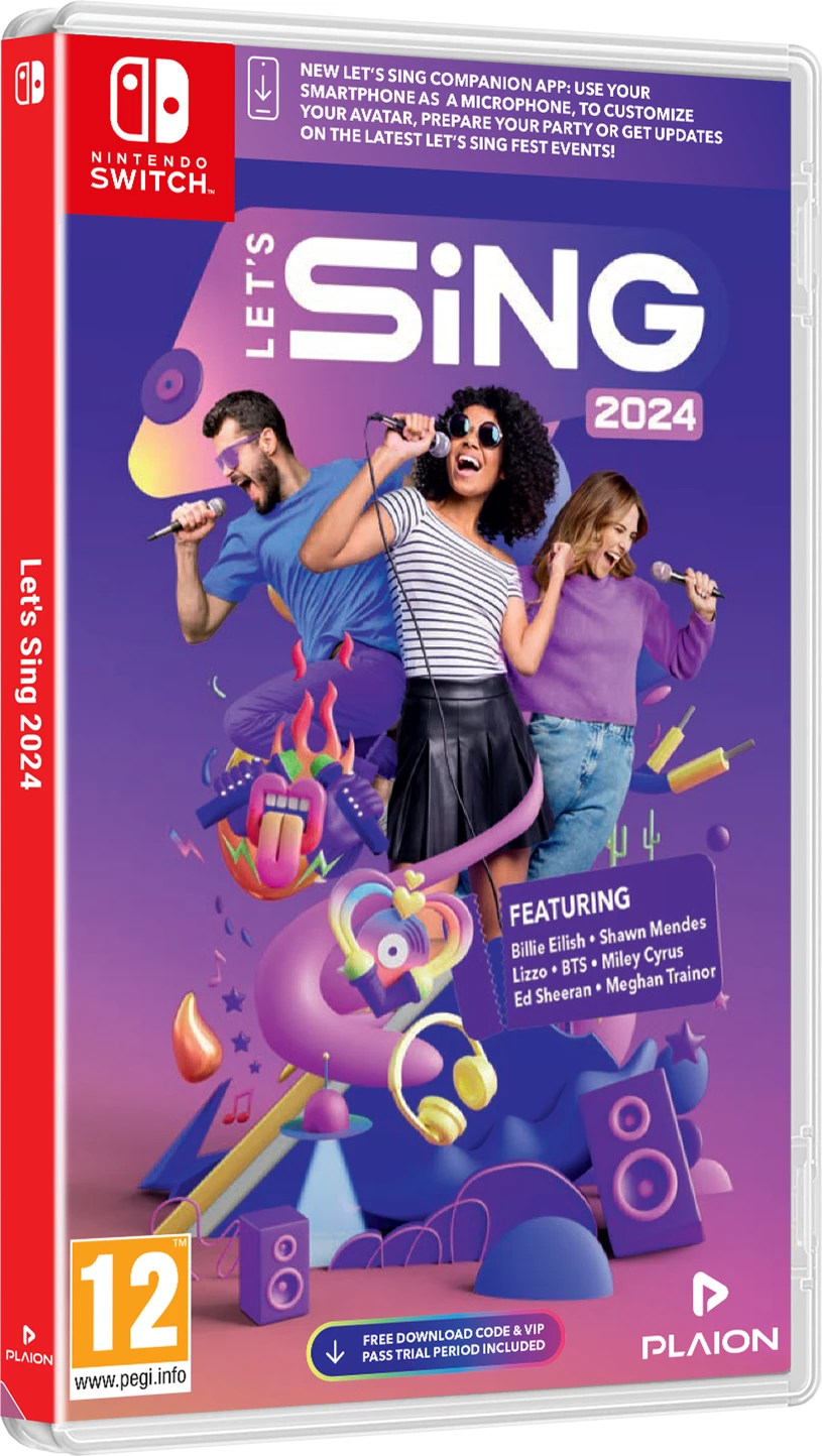 Lojë karaoke Ravenscourt Let's Sing 2024 për Nintendo Switch