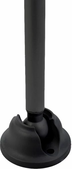 Tavolinë kampingu BRUNNER Linear Greywood 100 100×68 cm, H 63–83 cm, gri/zezë