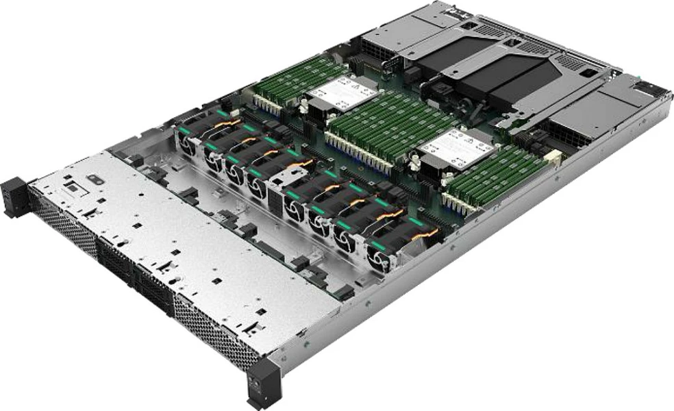 Server Rack Intel M50CYP1UR204, C621A, LGA 4189, 1U, DDR4, deri 12TB RAM, 2.5", argjend/zezë