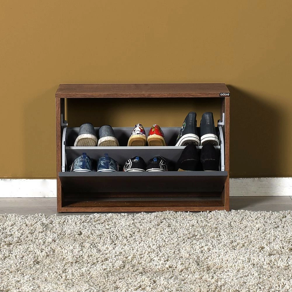 Dollap këpucësh Hanah Home, Oslo/Antracit, Shc-110-Oa-1