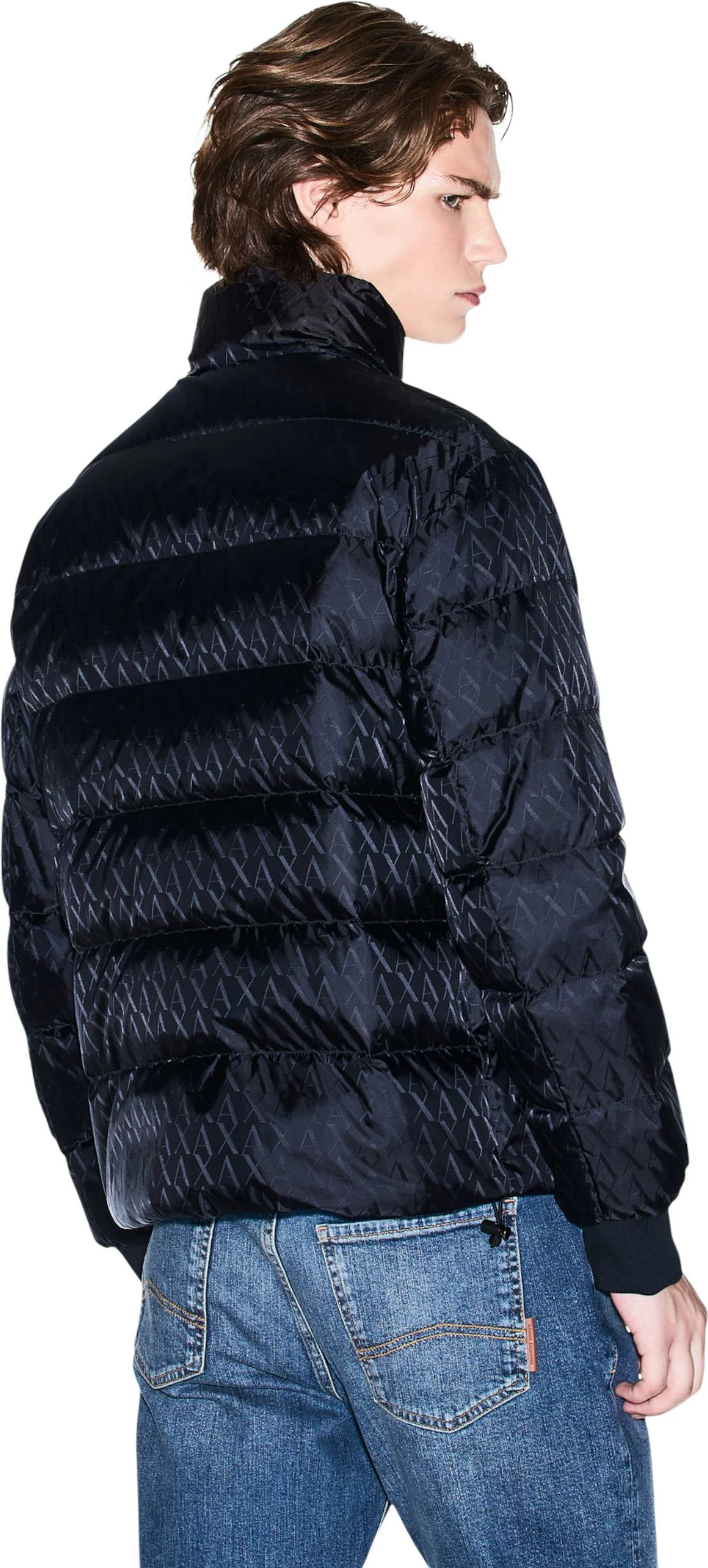 Jakne për meshkuj Armani Exchange XM001580 AF16628, e kaltër [Madhësia: XL]