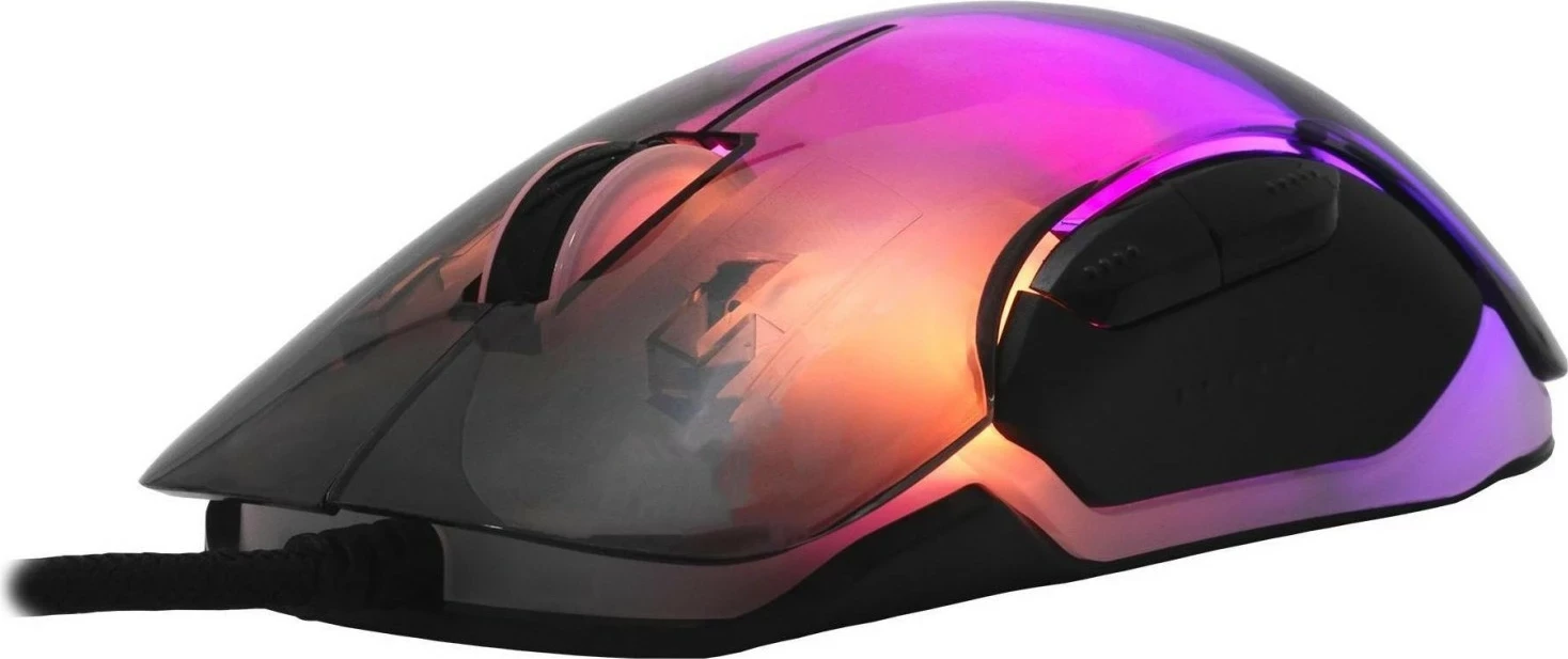 Maus gaming White Shark Mordred, RGB, 12800 DPI, e zezë