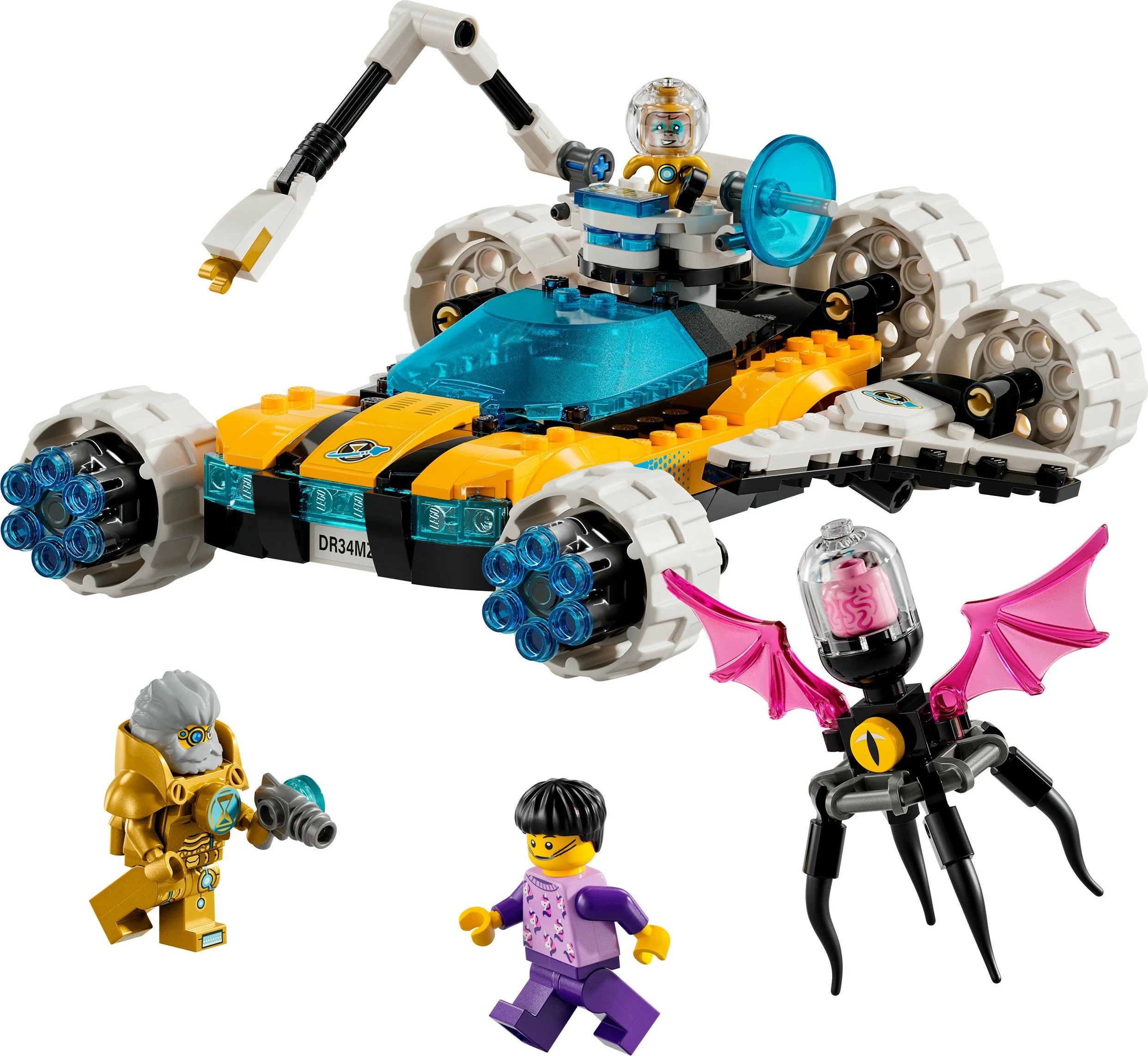 Set ndërtimi LEGO DREAMZzz 71475, Mr. Oz Space Car, 350 pjesë, multikolor