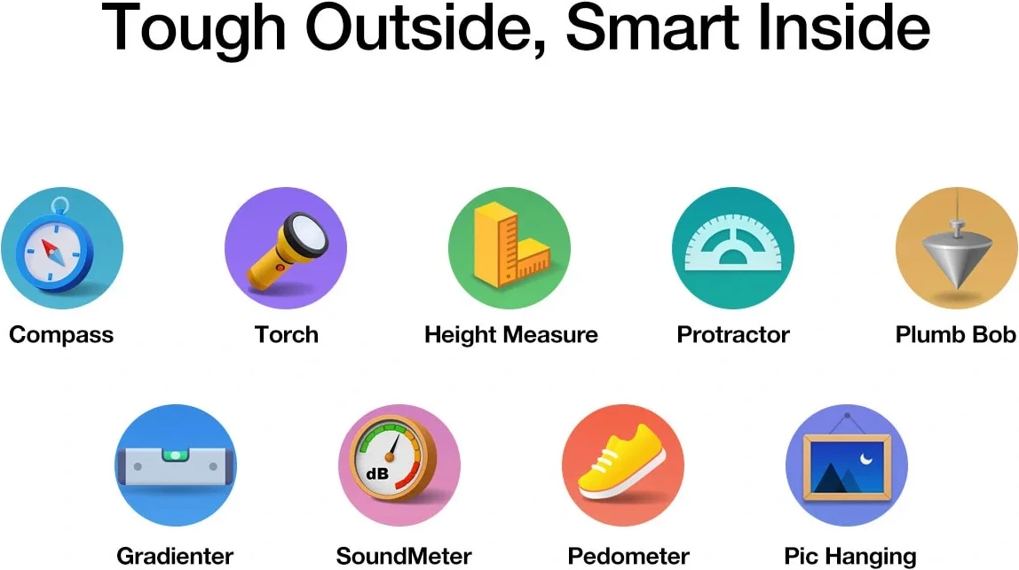 Celular AGM G3 Pro 12GB (+12GB) RAM / 512GB, kamerë termike, bateri 10000 mAh, zi/gri