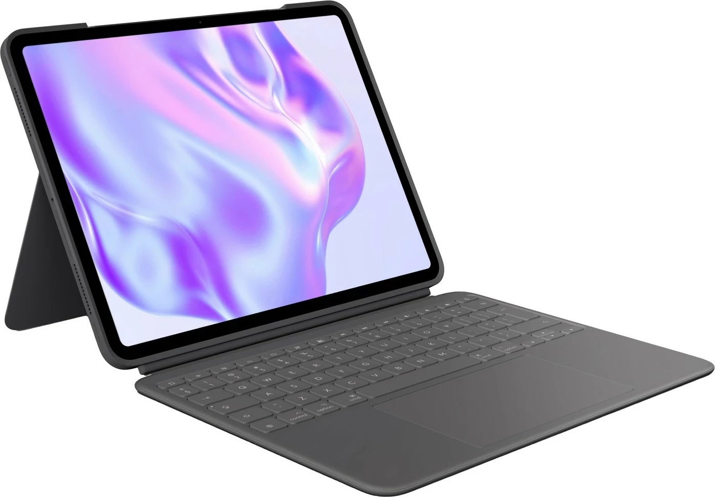 Tastierë me touchpad Logitech Combo Touch për iPad Pro 13" M4, Gri