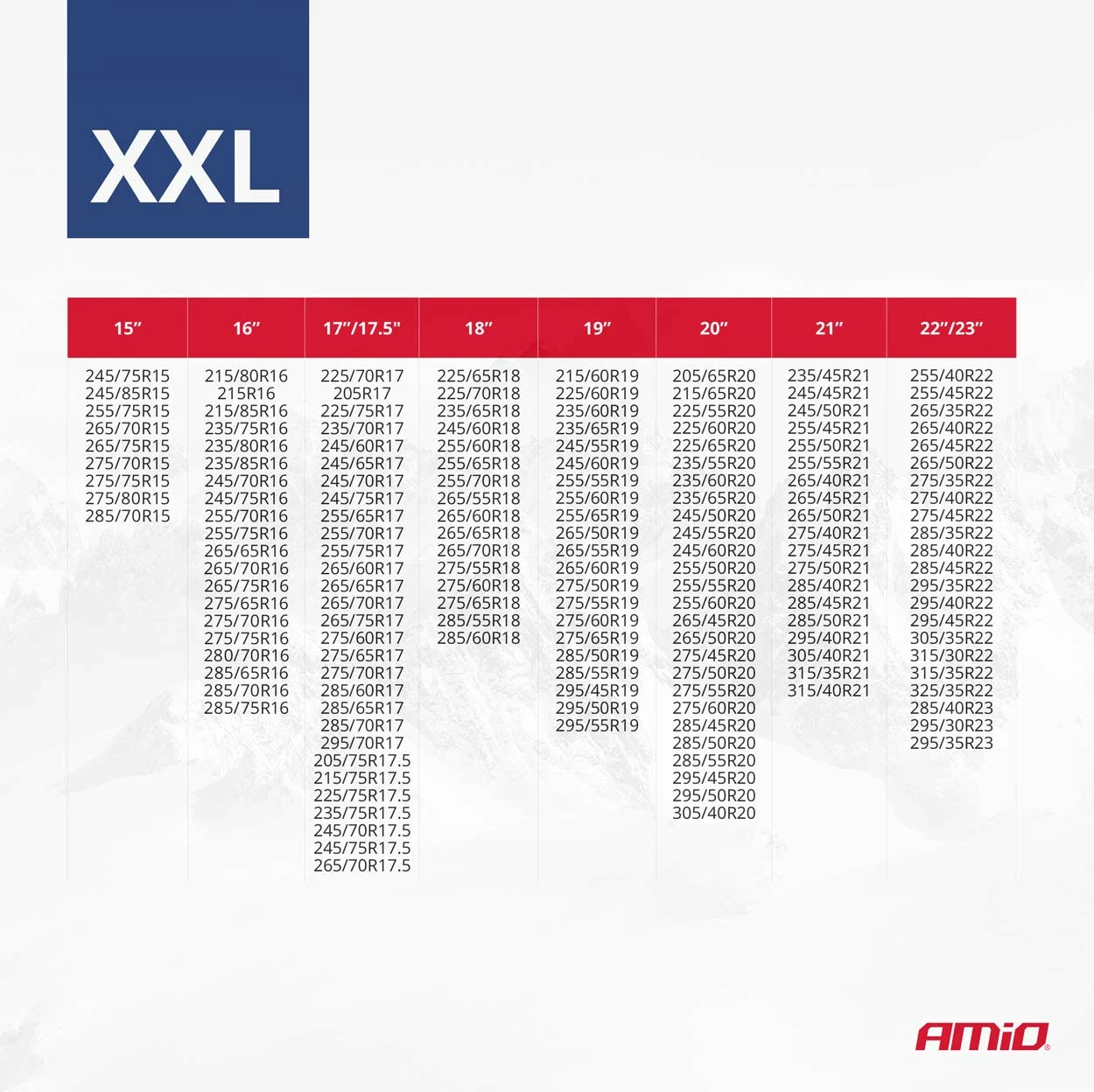 Qorapa dëbore tekstile XXL – 2 copë 