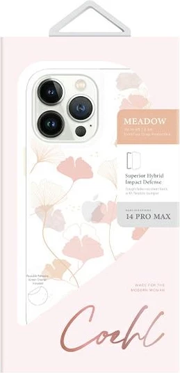 Mbështjellës UNIQ Coehl Meadow për iPhone 14 Pro Max, rozë