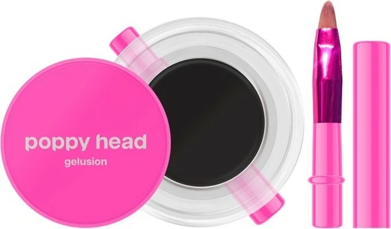 Eyeliner xhel për femra Poppy Head Gelusion 01 Darkspell, 5g