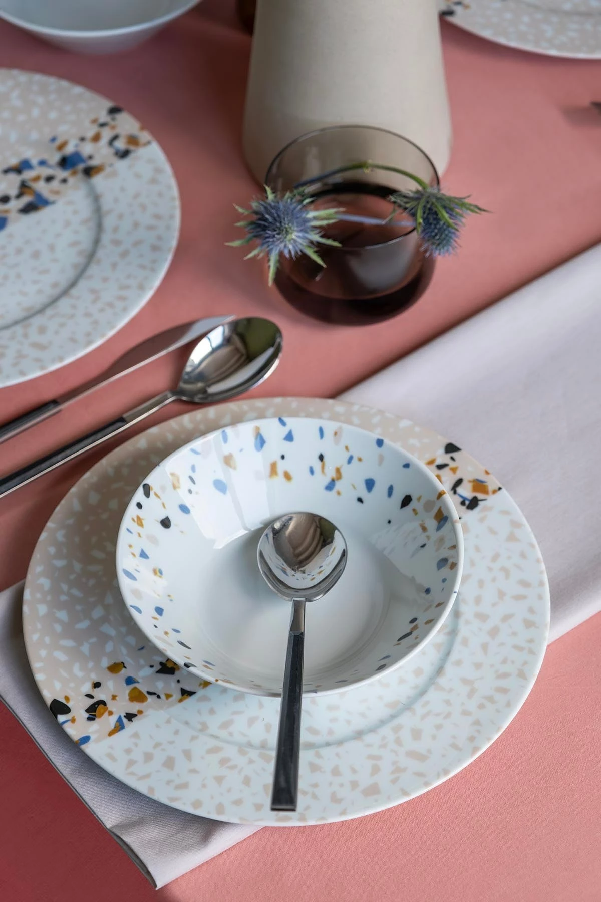 Set enësh për drekë, 24 copë, Hermia Concept, NNLB24Y2885692