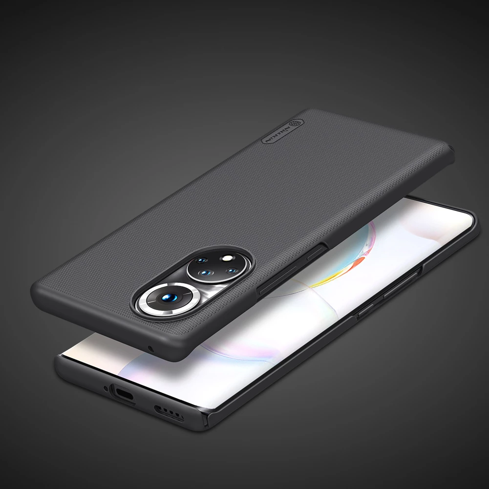 Mbështjellës Nillkin Super Frosted Shield për Honor 50 Pro, i zi