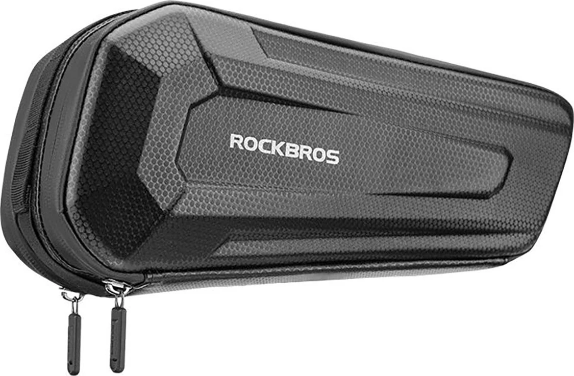 Çantë biçiklete Rockbros B66 për kornizë, 1.5L, e zezë