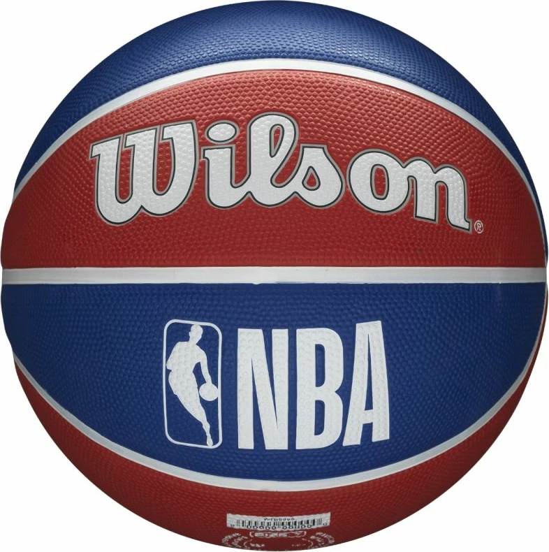 Top basketbolli Wilson, modeli NBA Team Los Angeles Clippers, për meshkuj dhe femra, ngjyrë e kuqe [Madhësia: 7]