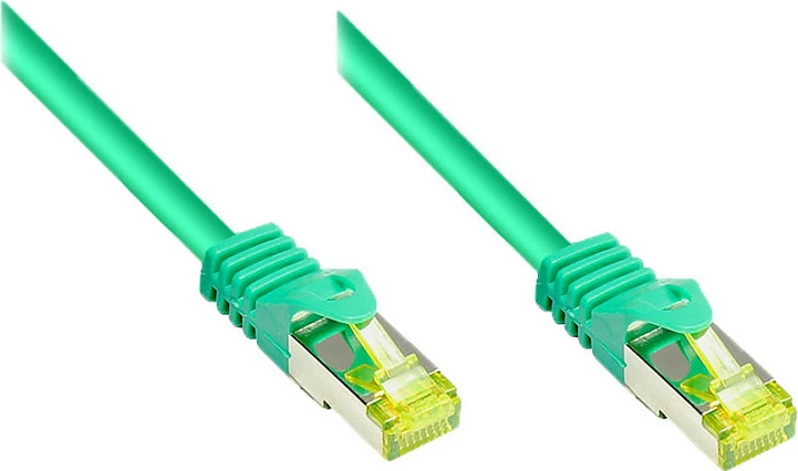 Kabllo rrjeti GoodConnections Cat.7 RJ45, 0.15m, e gjelbër