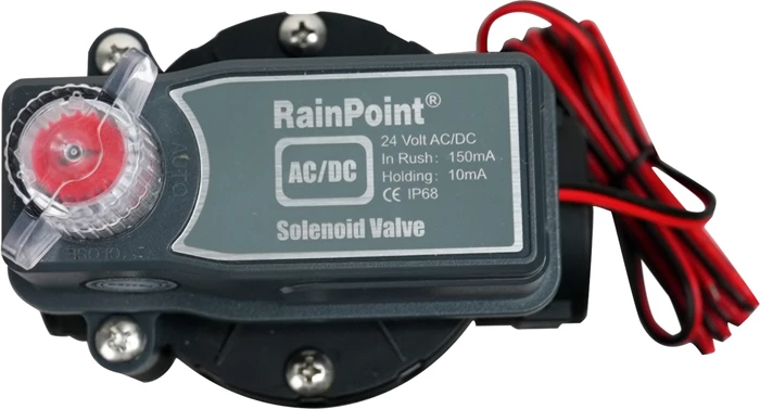 Valvul solenoidi ujitjeje RainPoint BIV025ESC-AC 1\" 24V AC/DC IP68