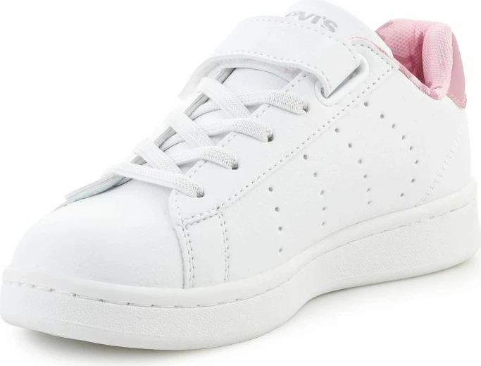 Atlete fëmijësh Levi's AVENUE 0282S-3821, të bardha/rozë