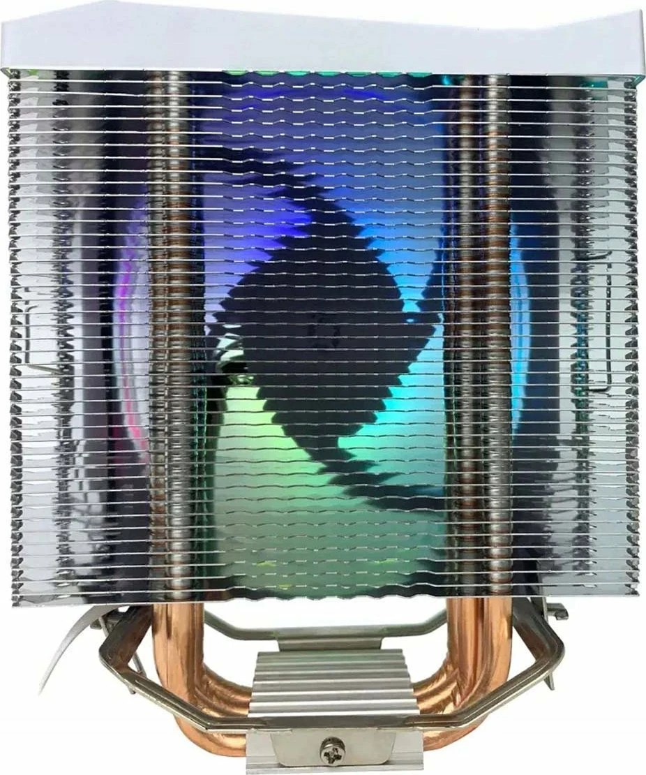 Ftohës CPU Rampage Octagon C50 120mm ARGB 1800RPM TDP 165W, i bardhë