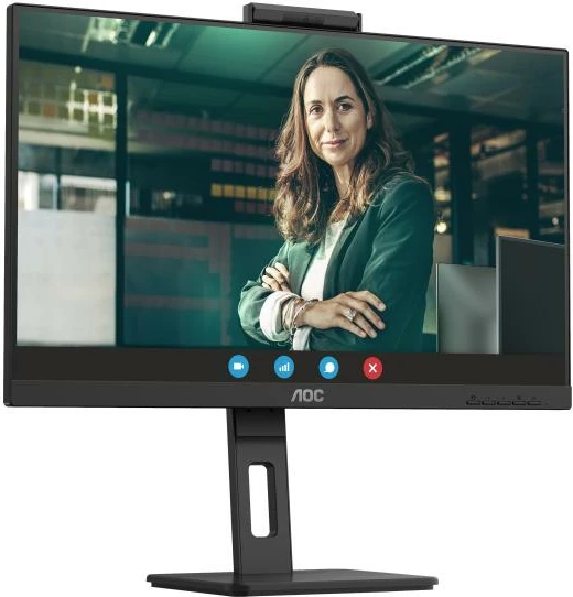 Monitor, AOC, 24P3QW, 23.8" FHD IPS 300 nit, kornizë e hollë, e zezë