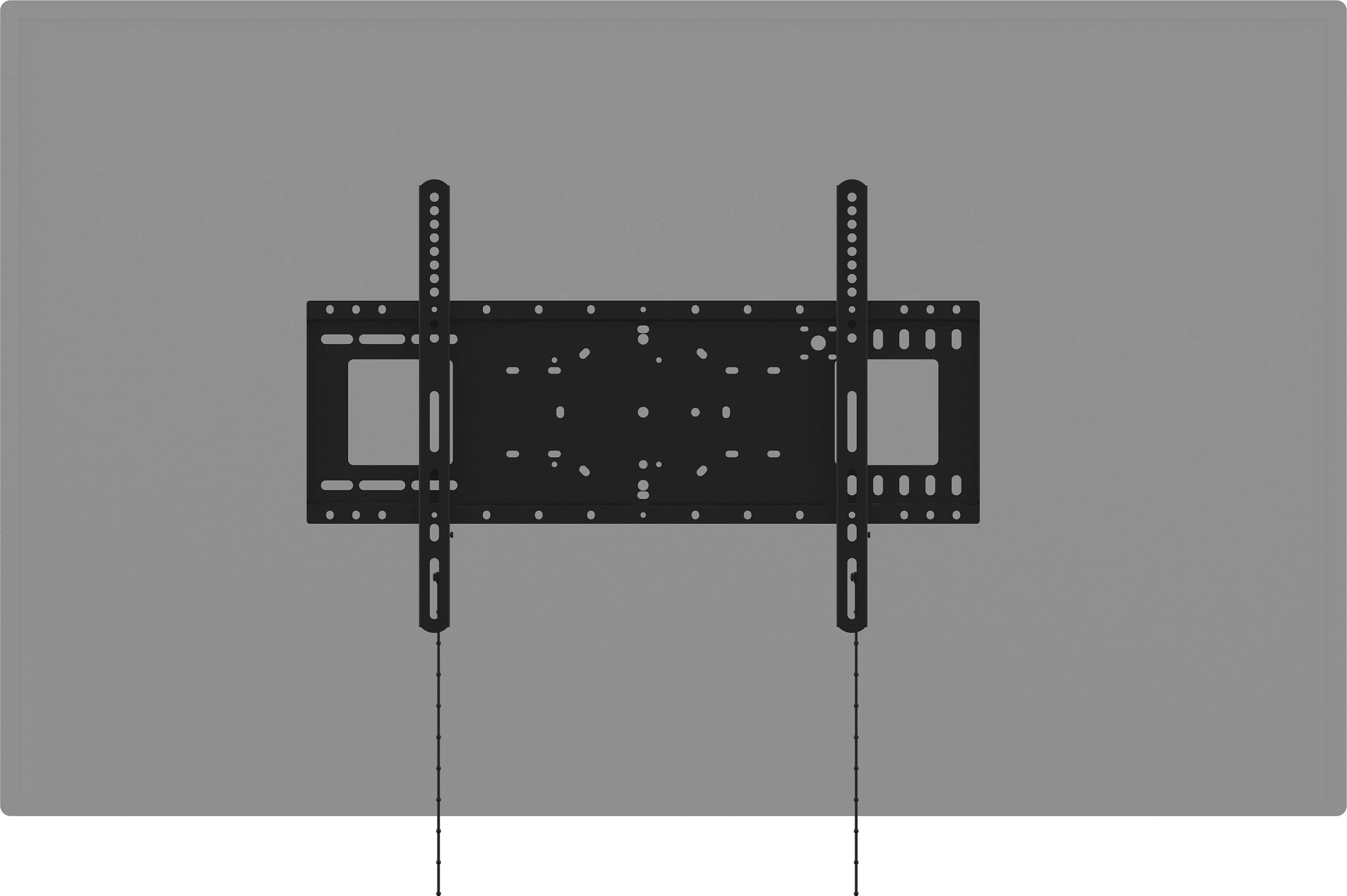 Mbajtëse muri për TV/monitor Vision Magic VFM-W6X4, 37-75", VESA 600x400, 100 kg, e zezë