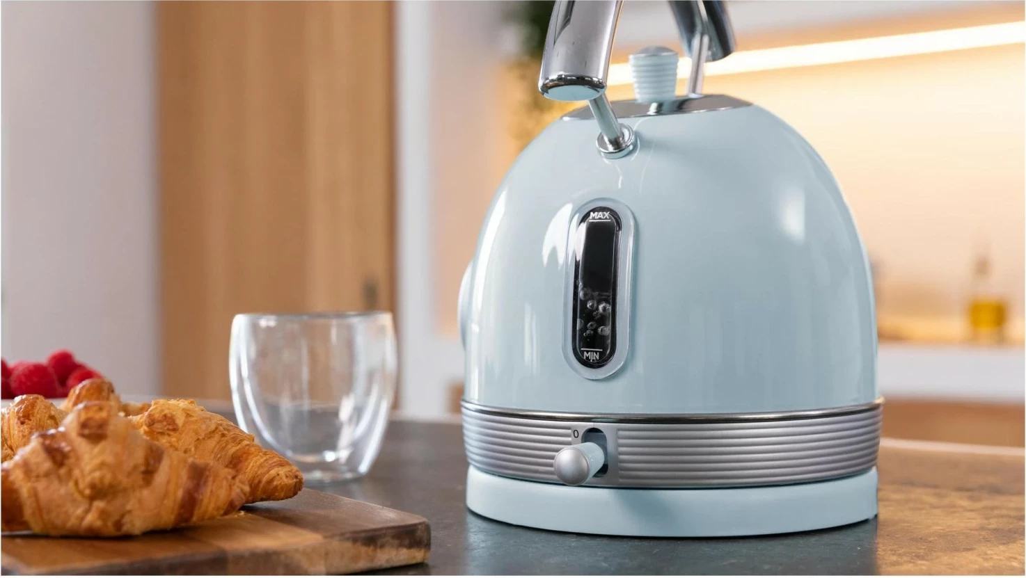 Çajnik elektrik Cecotec Thermosense 420, 1.8L, 2200W, kaltër