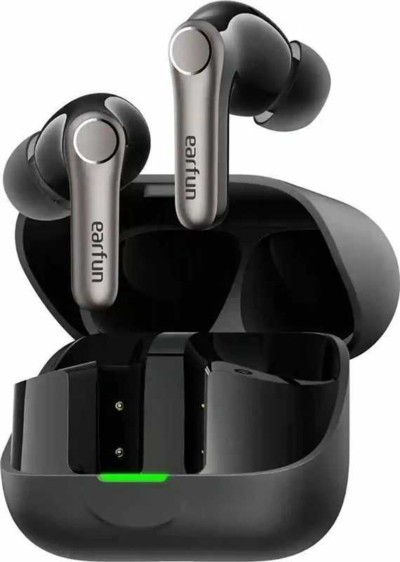 Kufje EarFun Air Pro 4+ TWS, ANC, Bluetooth 5.2, 54h, IP55, të zeza