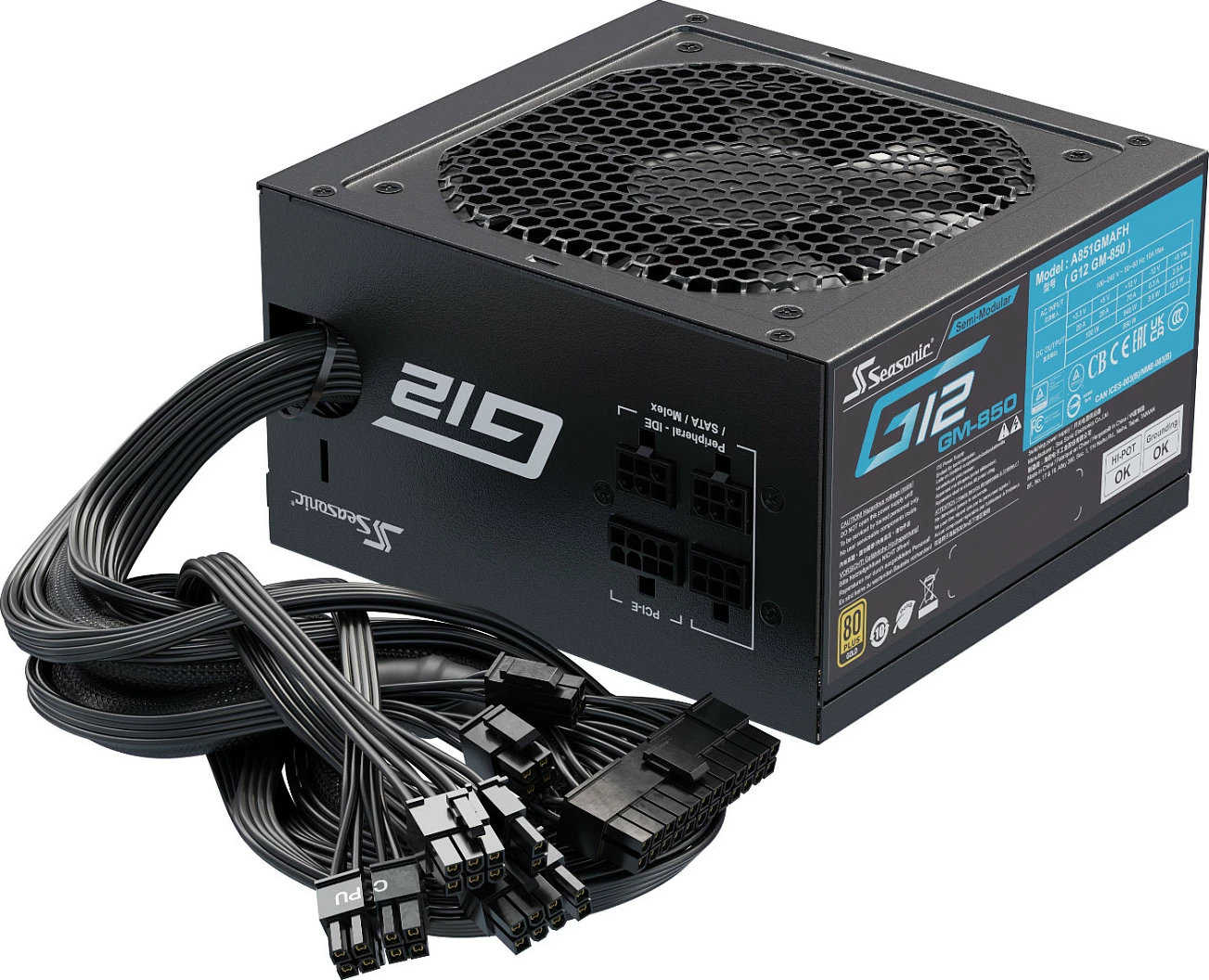Seasonic G12 GM-850 850W 80+ Gold - Power Supply